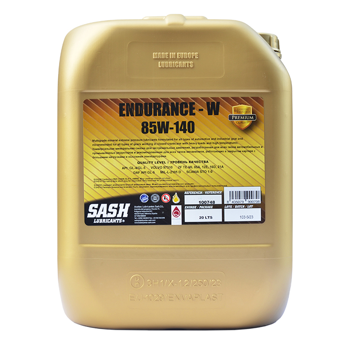 Олива трансмісійна SASH ENDURANCE - W 85W140